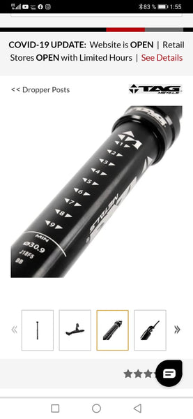 Tag Metals T1 dropper post - YoTrillo.com