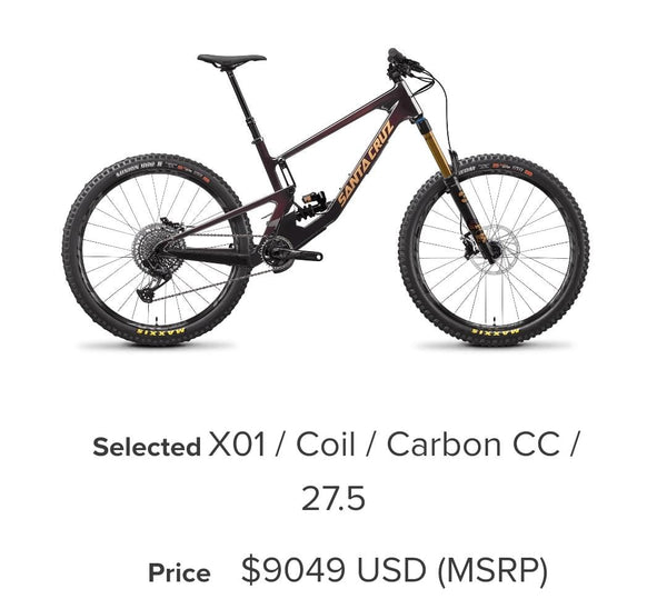 Santa Cruz Nomad CarbonCC - YoTrillo.com